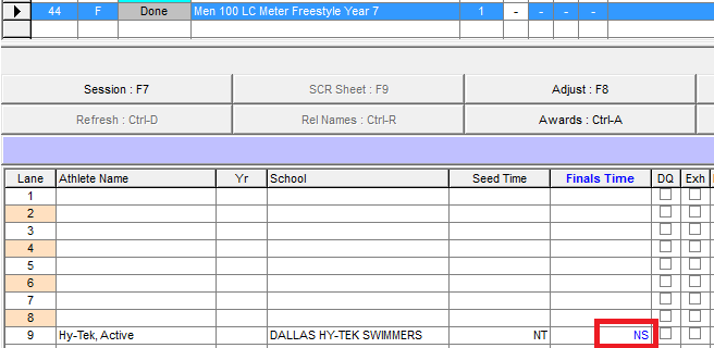 ACTIVE Hy-Tek Swimming and Track & Field