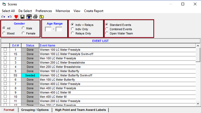 ACTIVE Hy-Tek Swimming and Track & Field