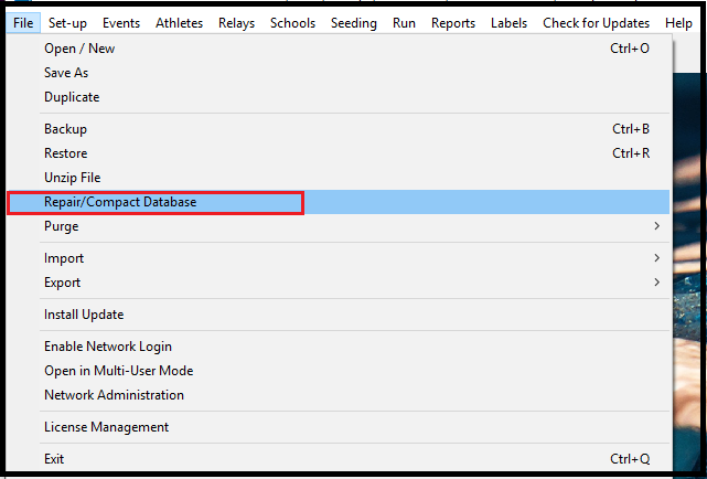 SWIMS Database