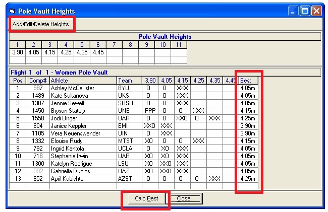 ACTIVE Hy-Tek Swimming and Track & Field