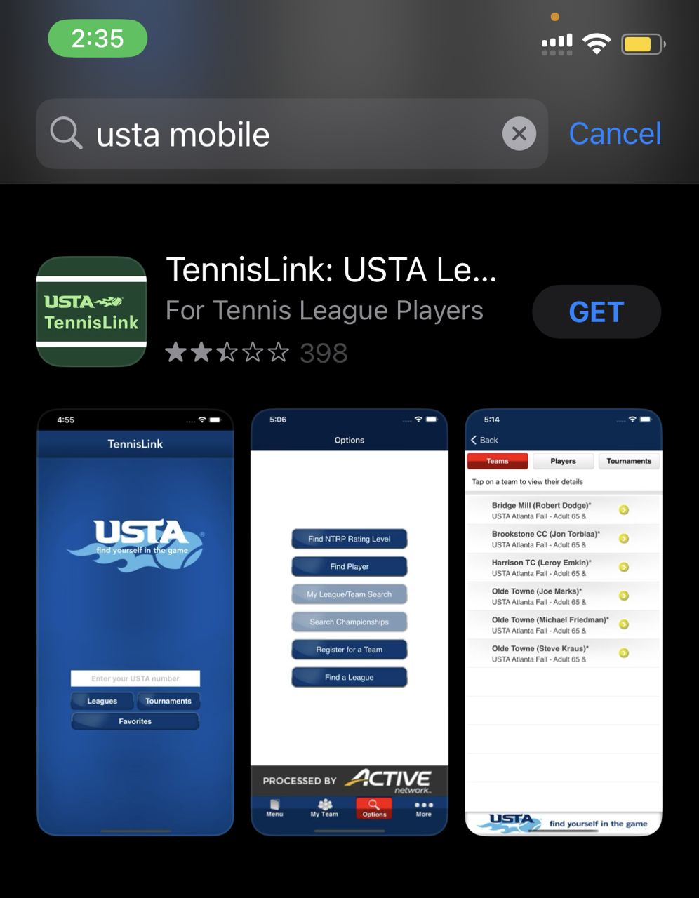 TennisLink Help Center